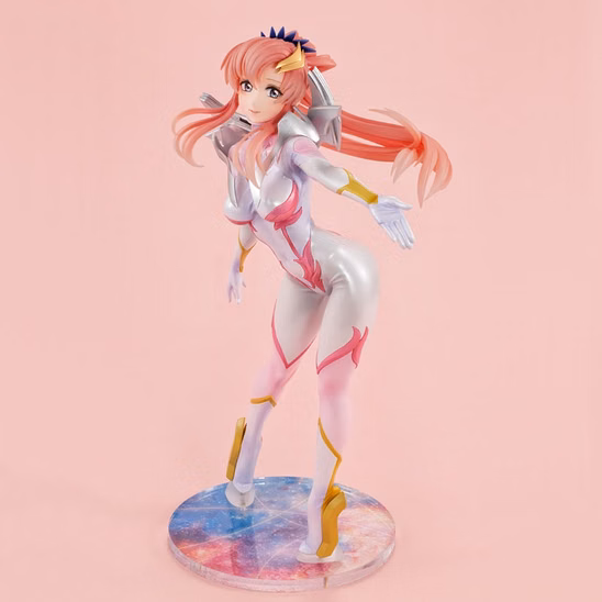 Оригінальна аніме фігурка «GGG (Gundam Girls Generation) Mobile Suit Gundam SEED Freedom Lacus Clyne Pilot Suit ver.»