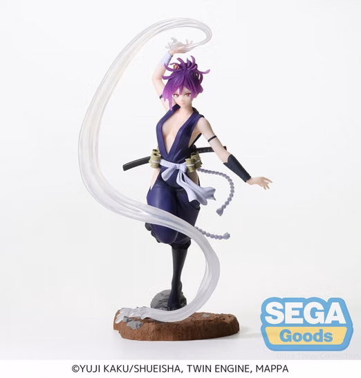 Оригінальна аніме фігурка «Hell's Paradise: Jigokuraku Luminasta Yuzuriha Figure» Miku BiCute Bunnies Figure Street Violet ver.»