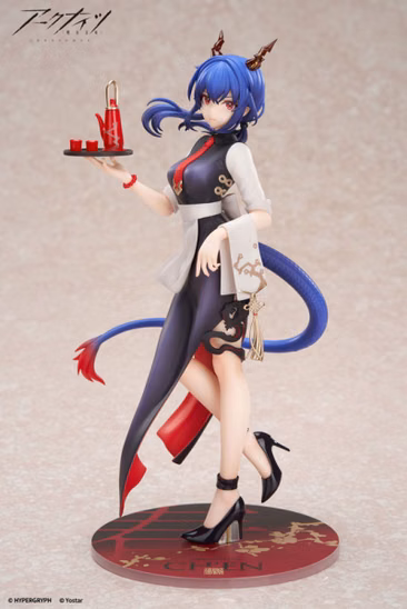 Оригінальна аніме фігурка «LIMEPIE Series Arknights Ch'en Tea Time VER. 1/8 Complete Figure»