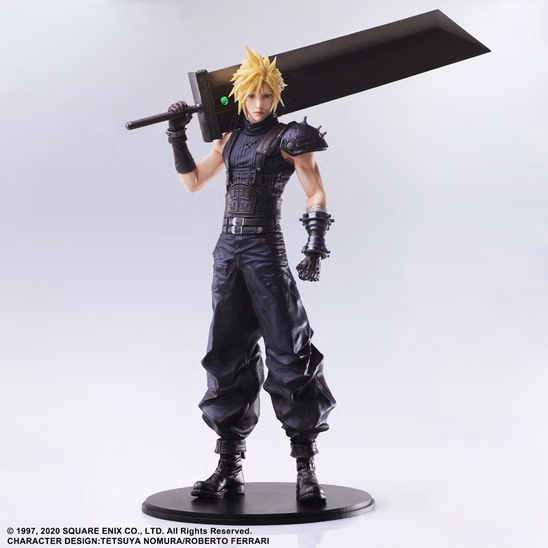 Оригінальна аніме фігурка «Final Fantasy VII REMAKE STATIC ARTS Cloud Strife»