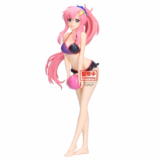 Оригінальна аніме фігурка «Mobile Suit Gundam SEED Freedom Lacus Clyne Another Color Version Glitter & Glamours Statue» v 2