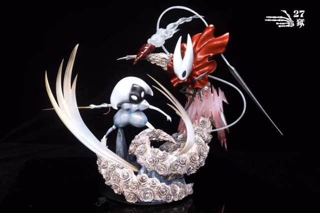Оригінальна аніме фігурка «27abyss Studio - Hollow Knight Hollow Knight Silk Song Fighting Diorama»