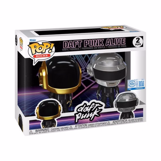 Вінілова фігурка «Funko POP! • web exclusive • Daft Punk ◉ Daft Punk Alive 2-Pack №----»