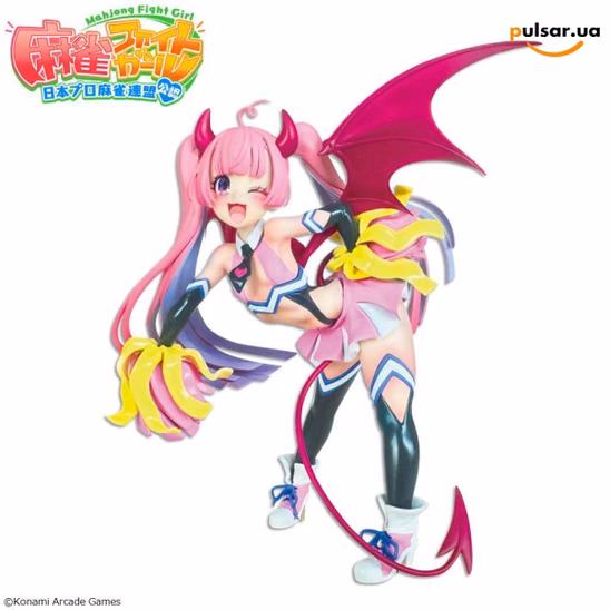 Оригінальна аніме фігурка «Mahjong Fight Girl: Cocoa Mitsumoto [Konami]»
