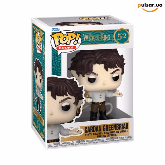 Вінілова фігурка «Funko POP! •  • The Folk of the Air ◉ Cardan Greenbriar (The Wicked King) № 52»