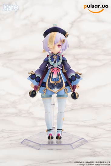 Оригінальна аніме фігурка «ARCTECH Posable Series Genshin Impact Qiqi: Icy Resurrection Ver. 1/8 Posable Figure»