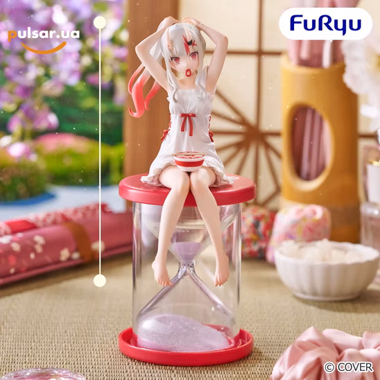 Оригинальная аниме фигурка «"Hololive Production" Noodle Stopper Figure Plus Nakiri Ayame»