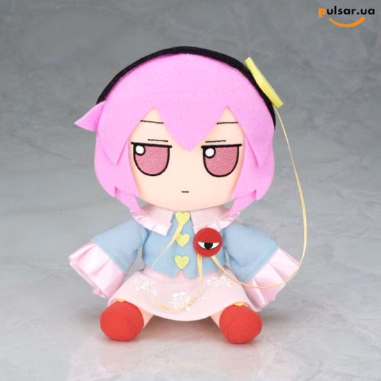 Оригінальна м'яка іграшка «Touhou Plush Series Satori Komeiji (17cm Size) FumoFumo Satori. (Ichinana Size)»