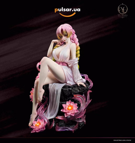 Оригінальна аніме фігурка «YL Studio - Pink-haired Girl Mitsuri Kanroji Demon Slayer»