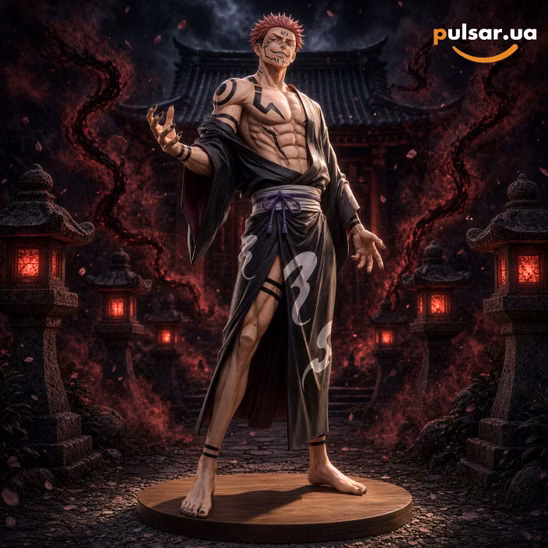 Оригинальная аниме фигурка «Ryomen Sukuna-Jujutsu Kaisen-MOCHI Studio»