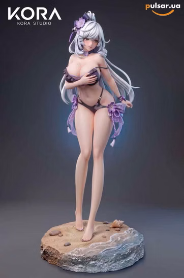 Оригінальна аніме фігурка «1/6 Scale Swimming Suit Zankou-Neverness to Everness(NTE)-KORA Studio»