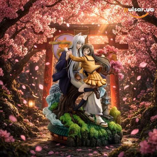 Оригінальна аніме фігурка  «1/6 Scale Tomoe and Nanami Momozono-Kamisama Kiss-Zoldyck Studio»