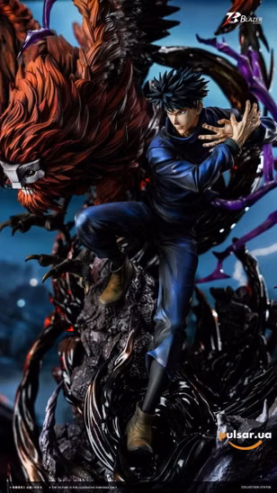 Оригінальна аніме фігурка «1/6 Scale Fushiguro Megumi and Noritoshi Kamo-Jujutsu Kaisen-Blazer Studio»