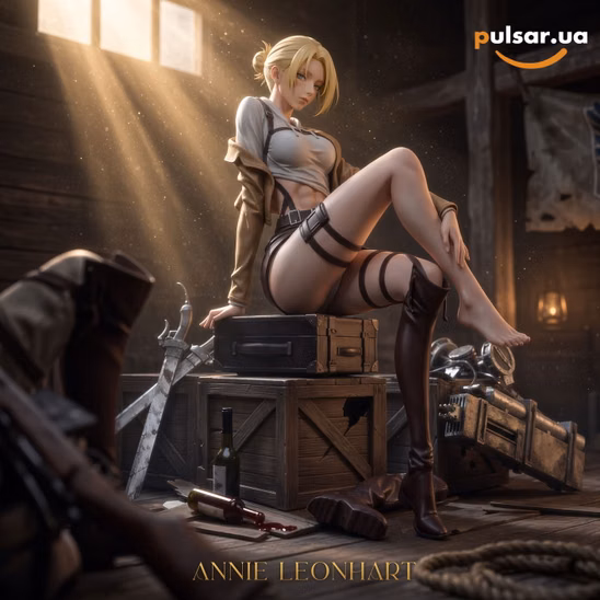 Оригінальна аніме фігурка «1/6 Scale Annie Leonhart-Attack on Titan-QZ Studio»