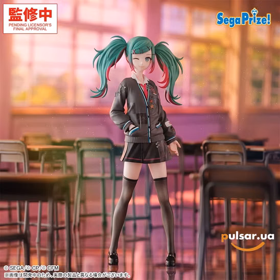 Оригінальна аніме фігурка «Hatsune Miku x Project SEKAI COLORFUL STAGE! - Hatsune Miku In The Classroom World Ver.»