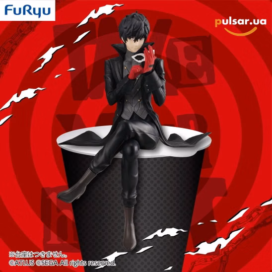 Оригинальная аниме фигурка «Persona Series Noodle Stopper Figure - Persona 4 The Royal Joker»