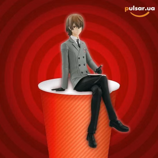 Оригинальная аниме фигурка «Persona Series Noodle Stopper Figure - Persona 4 Goro Akechi»