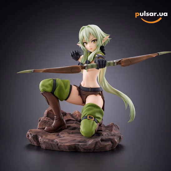 Оригінальна аніме фігурка  «GOBLIN SLAYER II High Elf Archer battle with goblins Ver. 1/7 Scale Plastic Pre-painted Complete Figure»