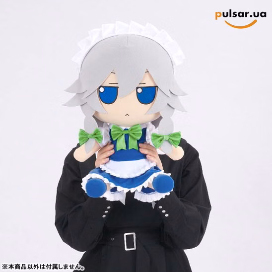 Оригінальна м'яка іграшка «Touhou Project Plush Series Sakuya Izayoi FumoFumo Sakuya. (Medium Size Ver.)