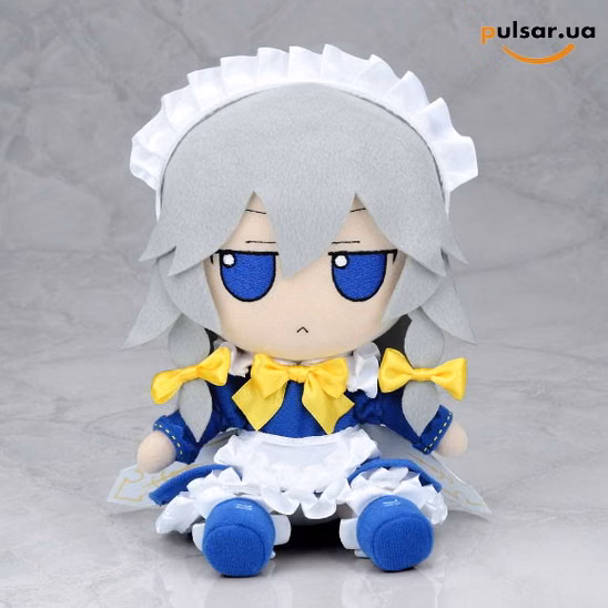 Оригінальна м'яка іграшка «Touhou Plush Series 29 Sakuya Izayoi (Kourindou ver.) FumoFumo Sakuya. Kourindou Version»