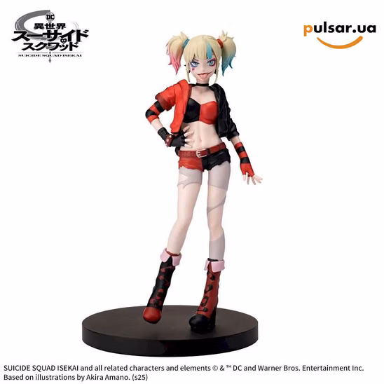Оригінальна sci-fi фігурка «Desktop x Decorate: Isekai Suicide Squad - Harley Quinn (SEGA)»