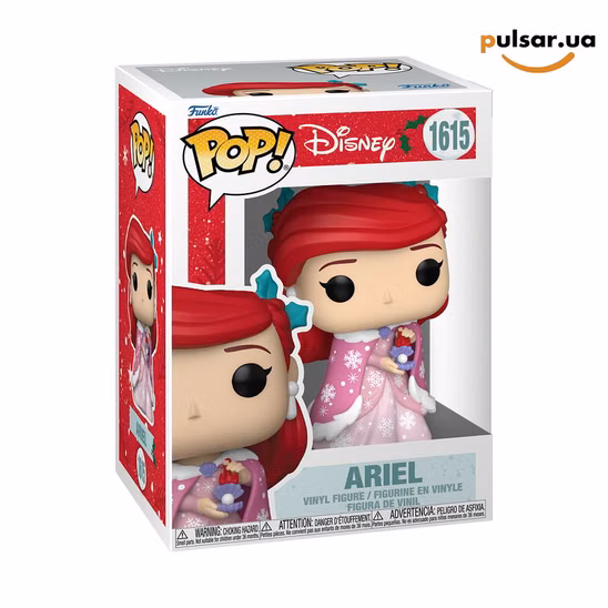 Вінілова фігурка «Funko POP! • • The Little Mermaid ◉ Ariel (Winter Outfit) № 1615»