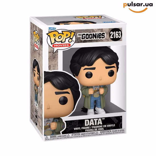 Вінілова фігурка  «Funko POP! •  •  The Goonies ◉ Data (Richard Wang) № 2163»