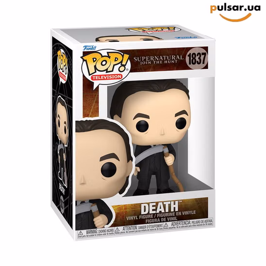 Вінілова фігурка «Funko POP! • • Supernatural ◉ Death with Scythe № 1837»