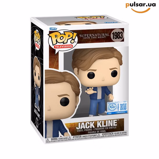 Вінілова фігурка «Funko POP! • • Supernatural ◉ Jack Kline № 1983»