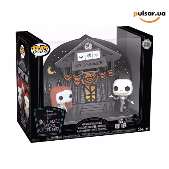 Адвент-календар  «Funko POP! • Pocket Pop! • The Nightmare Before Christmas Dual-Sided Countdown Calendar»