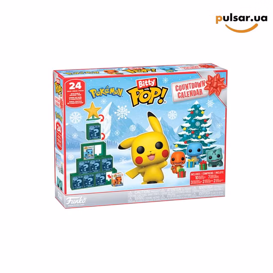 Адвент-календарь  «Funko POP! • Pocket Pop! • Pokémon Advent Countdown Calendar»