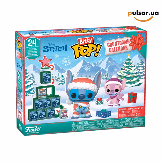 Адвент-календар «Funko POP! • Pocket Pop! • Stitch Holiday Advent Calendar»
