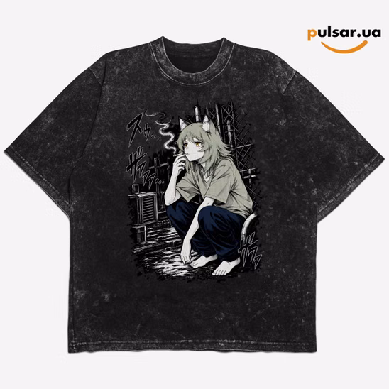 Футболка «Chainsmoker Cat ➤ Yani Neko»