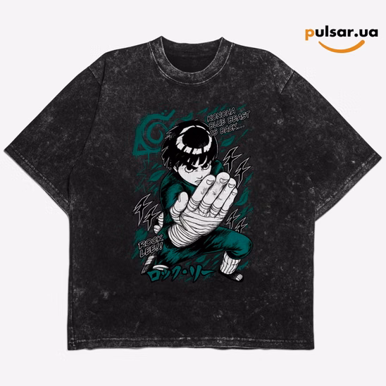 Футболка «Naruto ➤ Rock Lee» модель 1