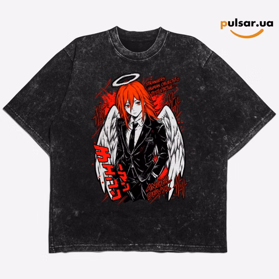 Футболка «Chainsaw Man ➤ Angel Devil»