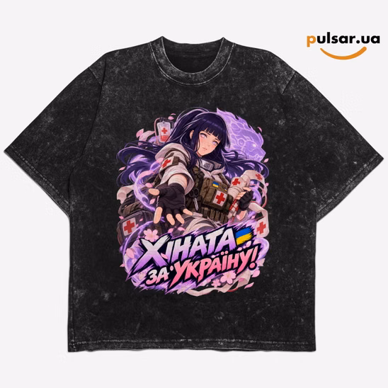 Футболка «UA Army ➤ Naruto ✶  Hinata Hyuga» модель 1