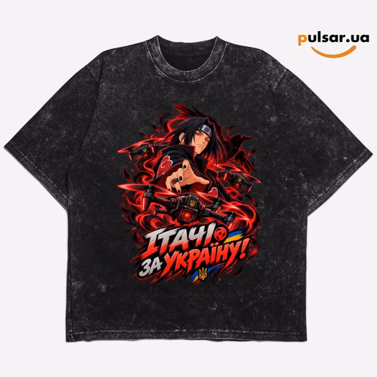 Футболка «UA Army ➤ Naruto ✶  Itachi Uchiha» модель 1
