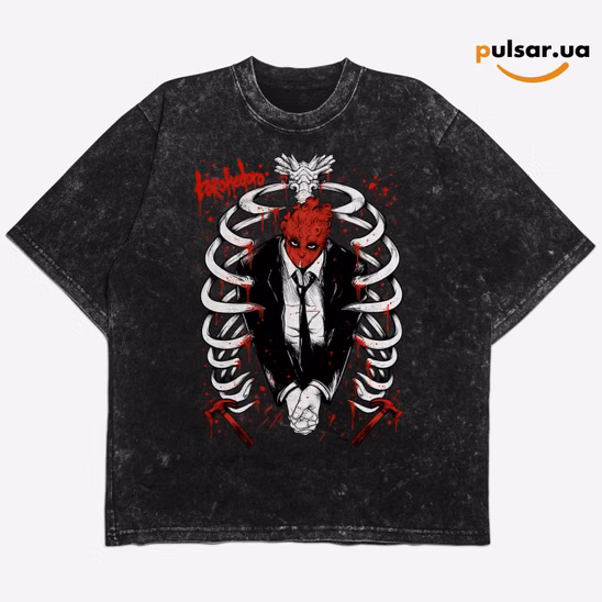 Футболка «Dorohedoro ➤ Shin» модель 1
