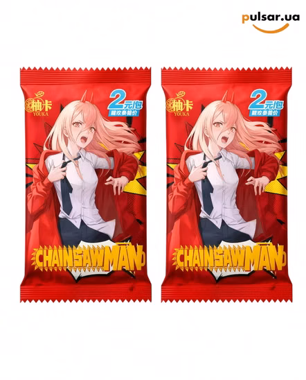 Коллекционные карточки (бустеры) «Chainsaw Man Card Hell Hero Cards»