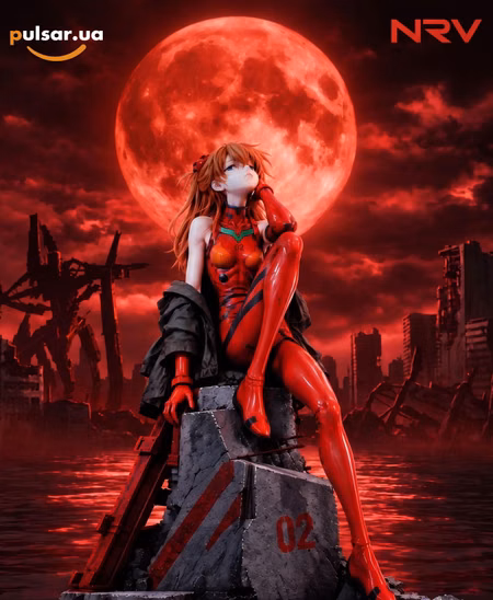 Оригінальна аніме фігурка «NRV Version X Fast Studio - Asuka Langley Sohryu Neon Genesis Evangelion»