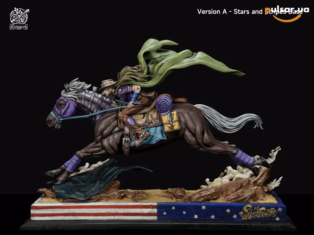 Оригінальна аніме фігурка «1/6 Scale Gyro Zeppeli-JoJo's Bizarre Adventure-Bard Studio»