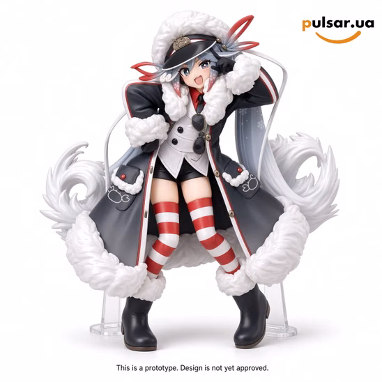 Оригінальна аніме фігурка «"Character Vocal Series 01 Hatsune Miku" AMP+ SNOW MIKU ALL STARS Figure 2022 Ver. by Taito»