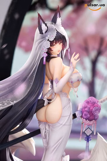 Оригинальная аниме фигурка «Azur Lane Musashi Purest Wisteria Ver. 1/7 Complete Figure»