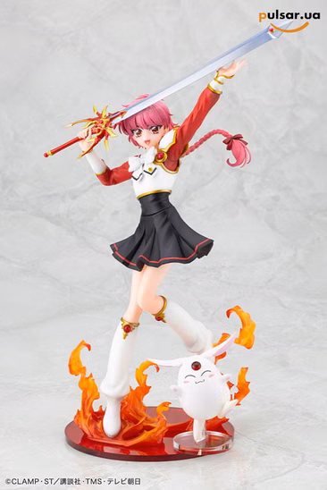Оригінальна аніме фігурка «Magic Knight Rayearth Hikaru Shidou 1/7 Complete Figure»