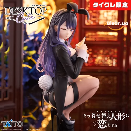 Оригінальна аніме фігурка «My Dress-Up Darling Desktop Cute - Marin Kitagawa Arisa Ugetsu Ver. (Taikure Exclusive)»
