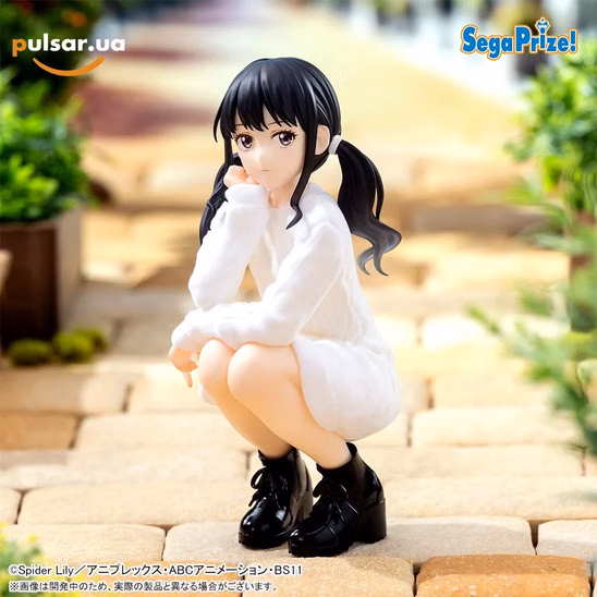 Оригінальна аніме фігурка  «Lycoris Recoil High Premium Figure - Inoue Takina Street Snap Vol2 Ver.»