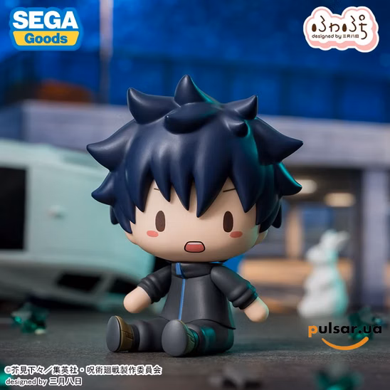 Оригінальна аніме фігурка «Jujutsu Kaisen The Culling Game Fuwapuchi Deformed Figure - Megumi Fushiguro»