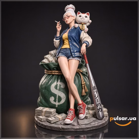 Оригінальна аніме фігурка «1/6 Scale Ayase Seiko-Dandadan-Mikasa Studio»