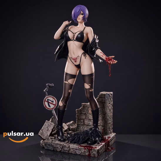Оригінальна аніме фігурка «FOX STUDIO – Tokyo Ghoul Touka Kirishima 1/6 Scale Resin Statue»
