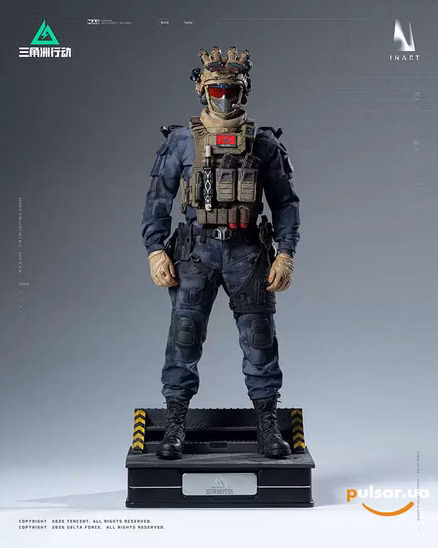 Оригінальна sci-fi фігурка  «1/6 Scale Vyron-Delta Force-INART Studio»
